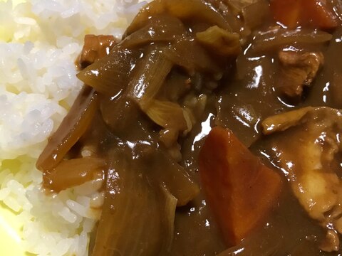 梅シロップの残り梅で！コクうまカレー♫